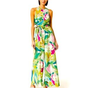 Ted Baker Floral Halter Jumpsuit